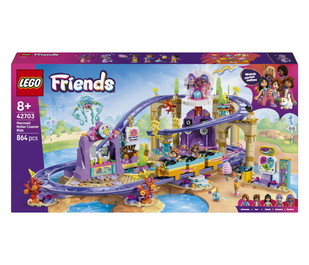 LEGO FRIENDS 42703 Syrenkowa kolejka górska - 1529780 - zdjęcie